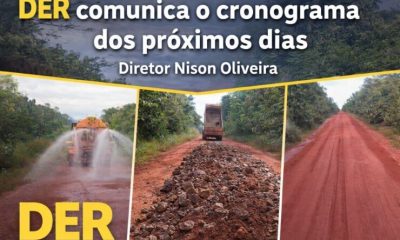 DER divulga cronograma de obras em rodovias da região e reforça compromisso com melhorias