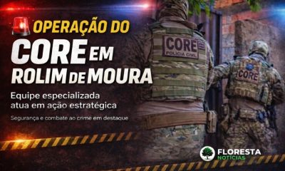 Polícia Civil cumpre 78 medidas cautelares contra organização criminosa que pretendia invadir o Fórum em Rolim de Moura