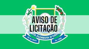 Aviso de licitação pregão eletrônico nº 26/2026