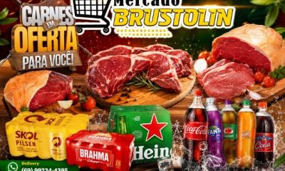 Final de semana de ofertas em carnes e bebidas no Mercado Brustolin, confira!