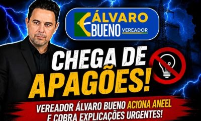 Vereador Álvaro Bueno aciona ANEEL para solucionar apagões em Distritos de Alta Floresta e Região