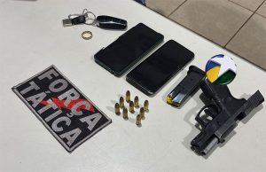 Motorista de aplicativo é preso com pistola 9mm e diz que receberia R$ 150 pelo transporte – Polícia