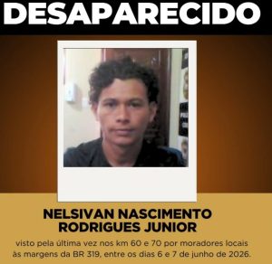 Jovem de 23 anos está desaparecido há mais de 20 dias e Polícia pede apoio – Geral