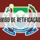 Aviso de retificação – Supressão de texto do termo de referência e edital pregão eletrônico nº 036/2026 processo administrativo nº 566/2026
