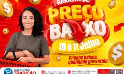🔥🛒Chegou o arrasta de preços baixos aqui no Supermercado Tradição🔥🛒