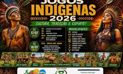 Jogos Indígenas 2026 celebram cultura, tradição e esporte em Alta Floresta D’Oeste