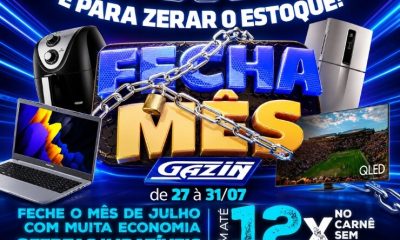 Promoção Fecha mês Gazin, confira!