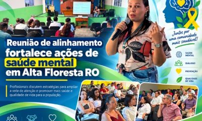 Reunião de alinhamento fortalece ações de saúde mental em Alta Floresta