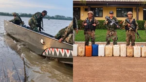 APÓS CONFRONTO: Marinha boliviana apreende carga de combustível no rio Mamoré